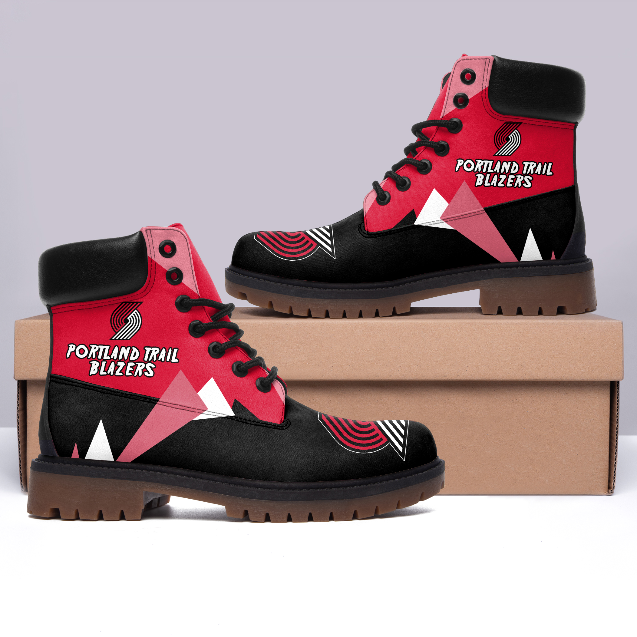 JWFancy Portland Trail Blazers Boots Shoes For Men And Women