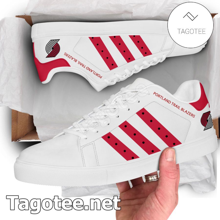JWFancy Portland Trail Blazers Skate Stan Shoes Sneakes For Men And Women