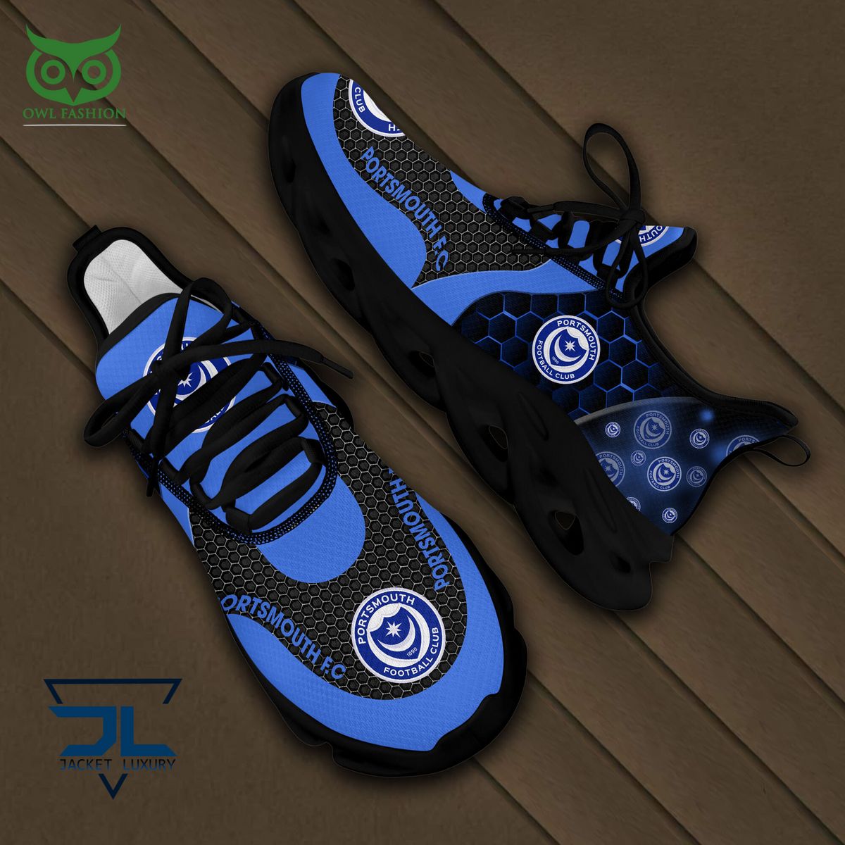 JWFancy Portsmouth FC Max Soul Shoes Sneakers For Men And Women