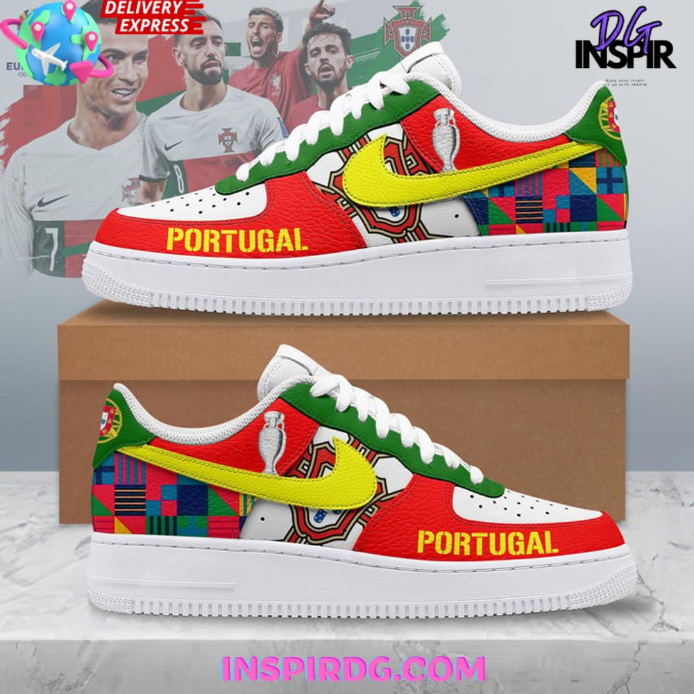 JWFancy Portugal Champions Euro Air Low-Top Sneakers Shoes For Men And Women