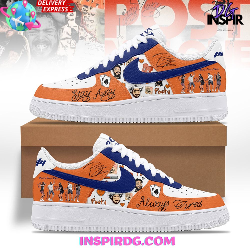 JWFancy Post Malone Air Low-Top Sneakers Shoes For Men And Women