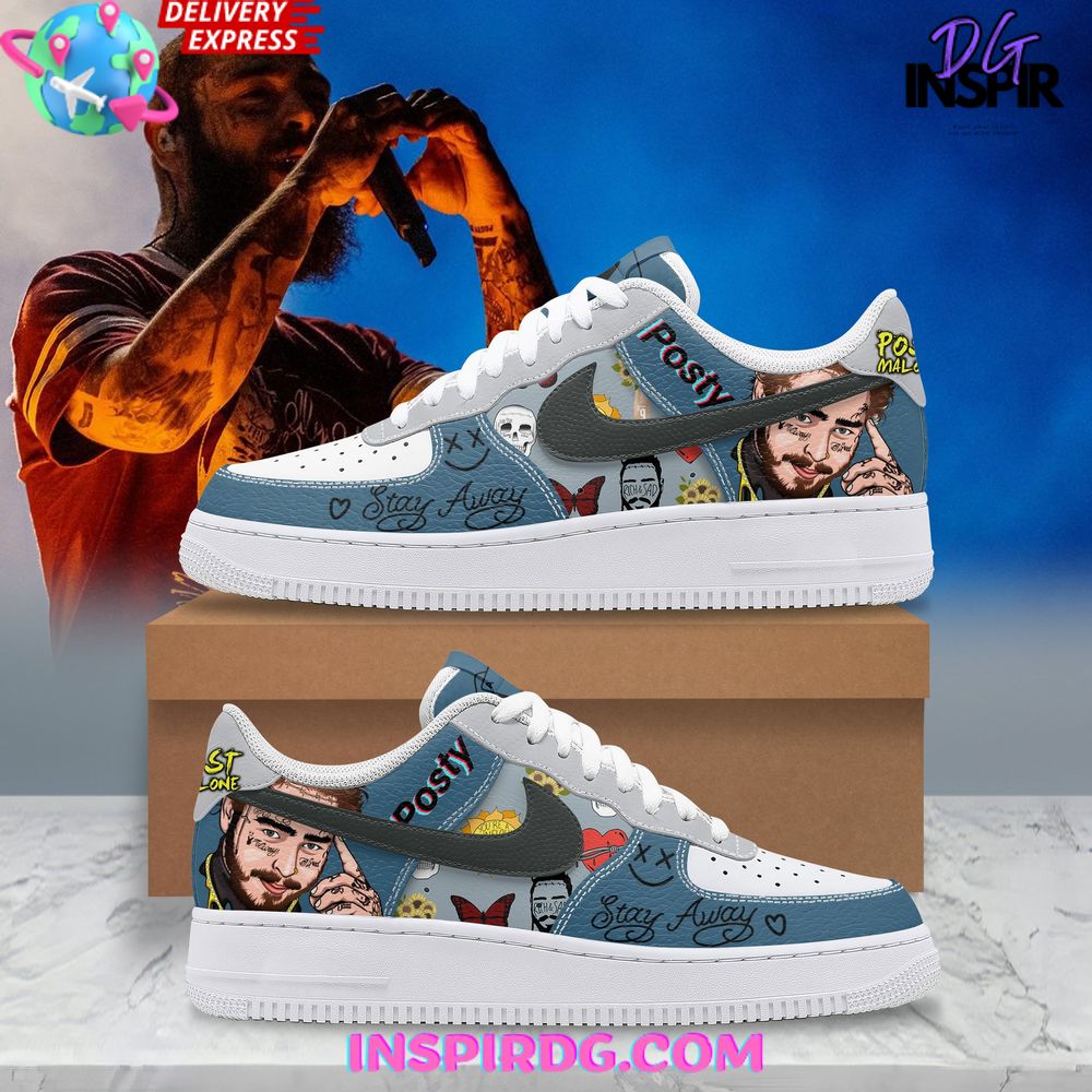 JWFancy Post Malone Air Low-Top Sneakers Shoes For Men And Women