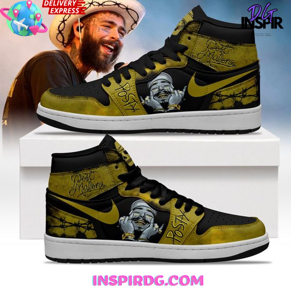 JWFancy Post Malone AJ1 High Sneakers Shoes For Men And Women