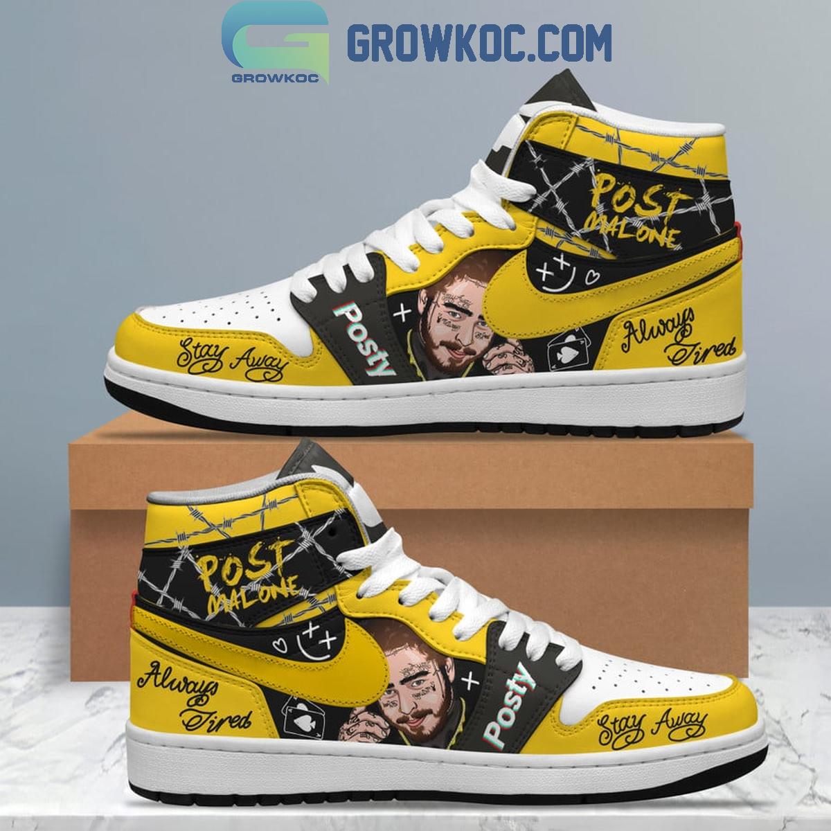 JWFancy Post Malone AJ1 High Sneakers Shoes For Men And Women
