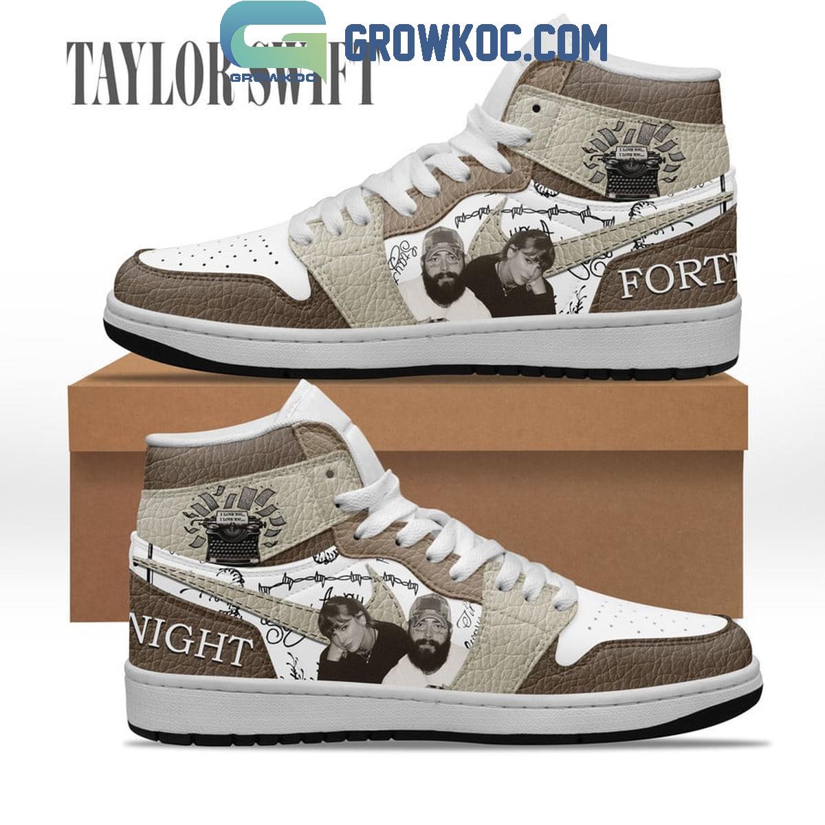 JWFancy Post Malone AJ1 High Sneakers Shoes For Men And Women