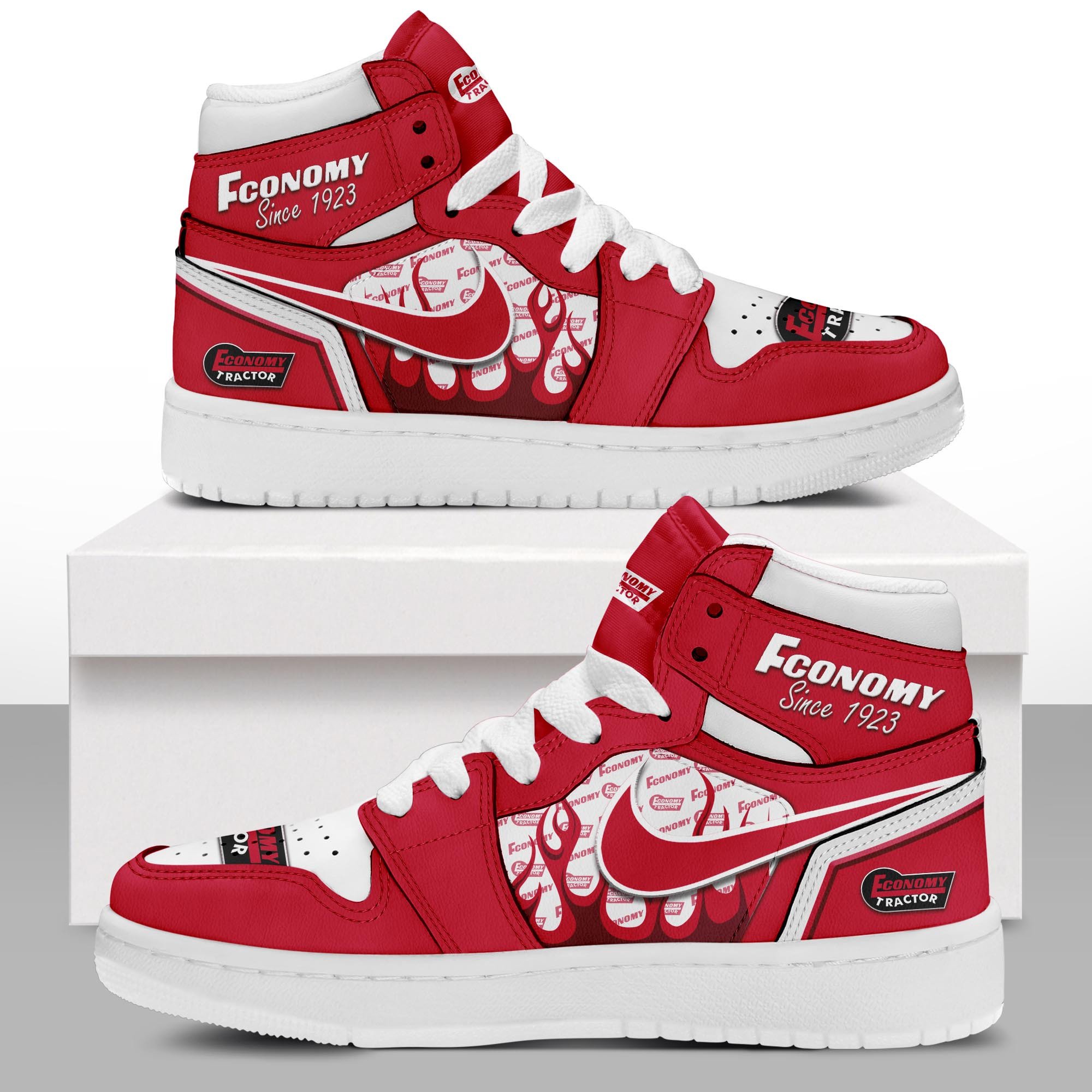 JWFancy Power King AJ1 High Sneakers Shoes For Men And Women