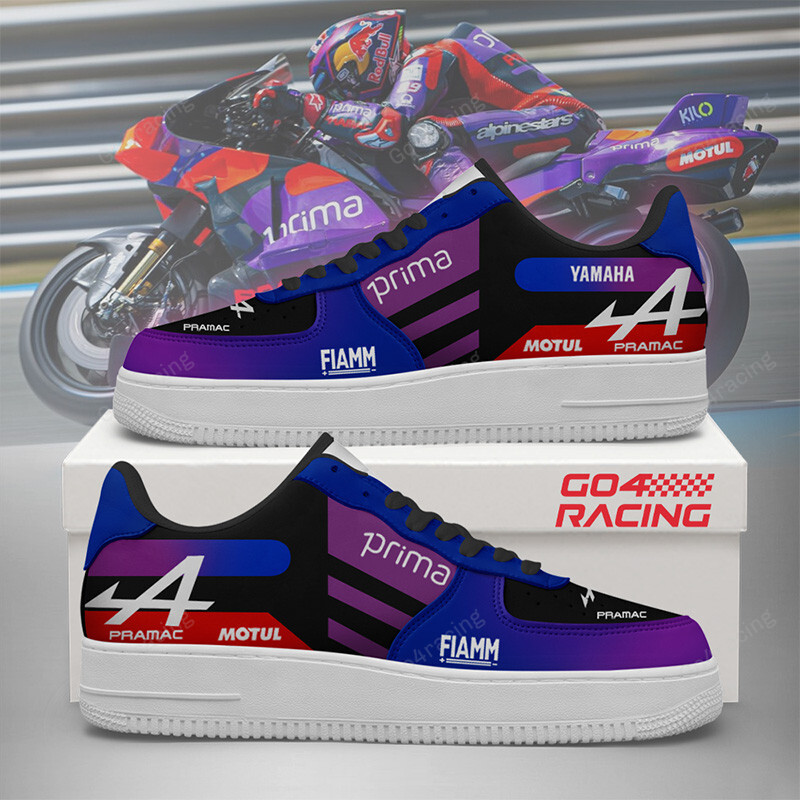 JWFancy Pramac Racing Yamaha Air Low-Top Sneakers Shoes For Men And Women