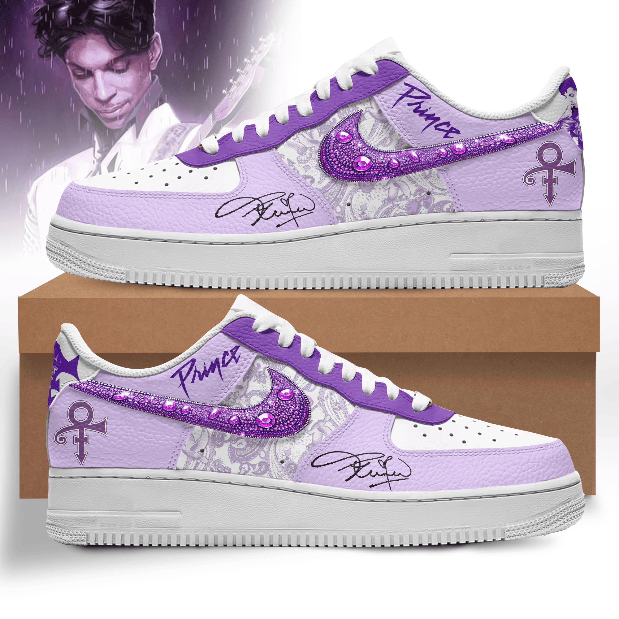 JWFancy Prince Air Low-Top Sneakers Shoes For Men And Women