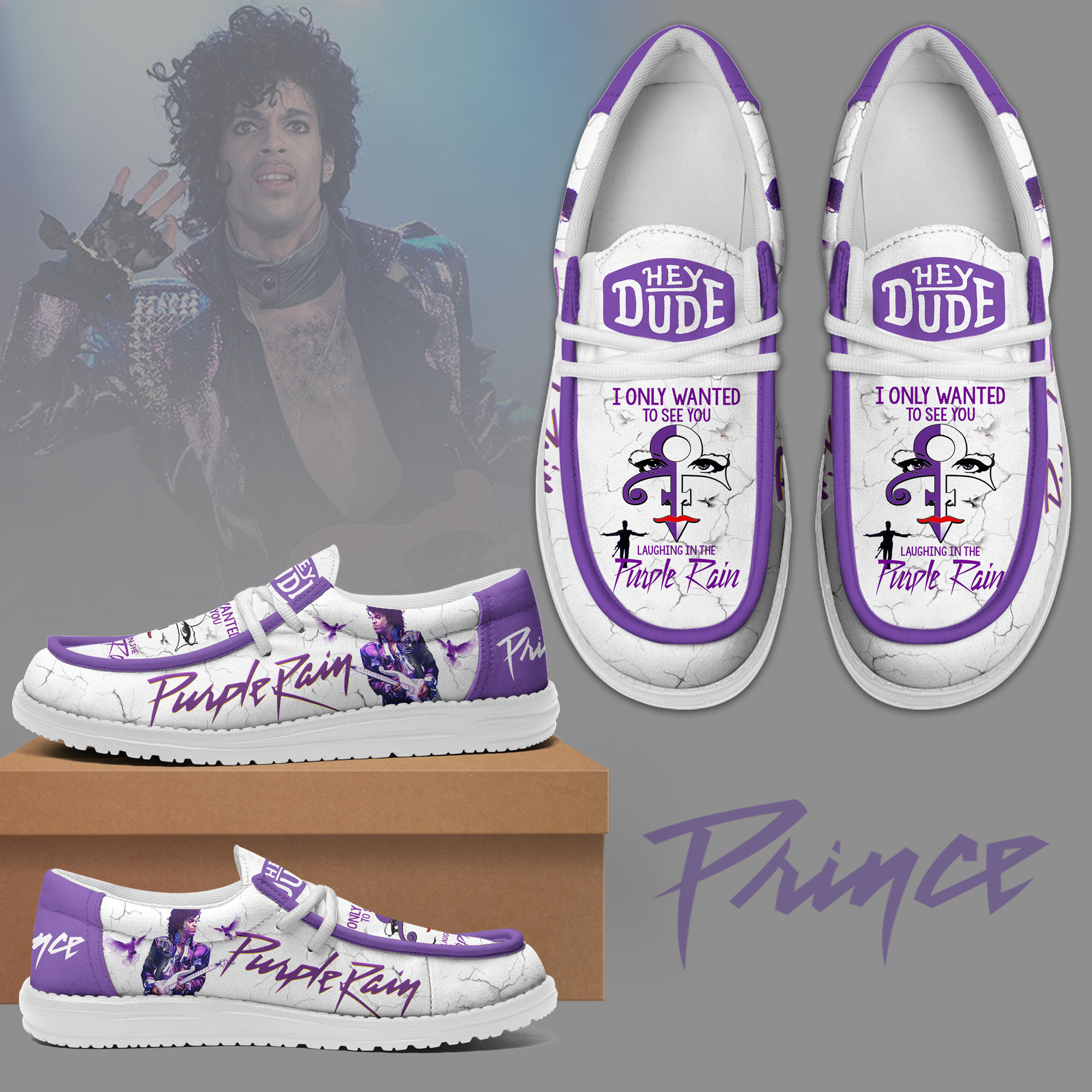JWFancy Prince – Custom Name Hey Dude