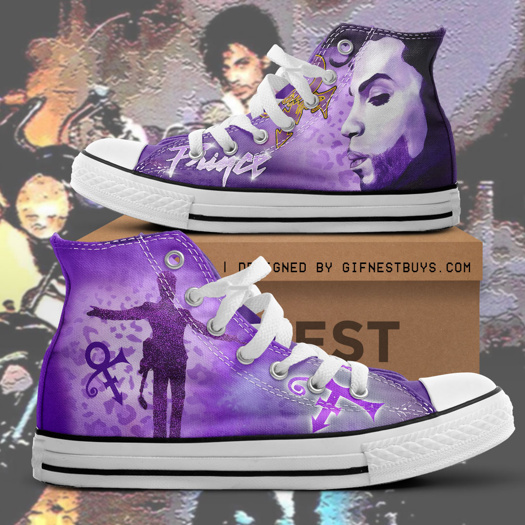JWFancy Prince High Top Canvas Sneakers Shoes For Men And Women