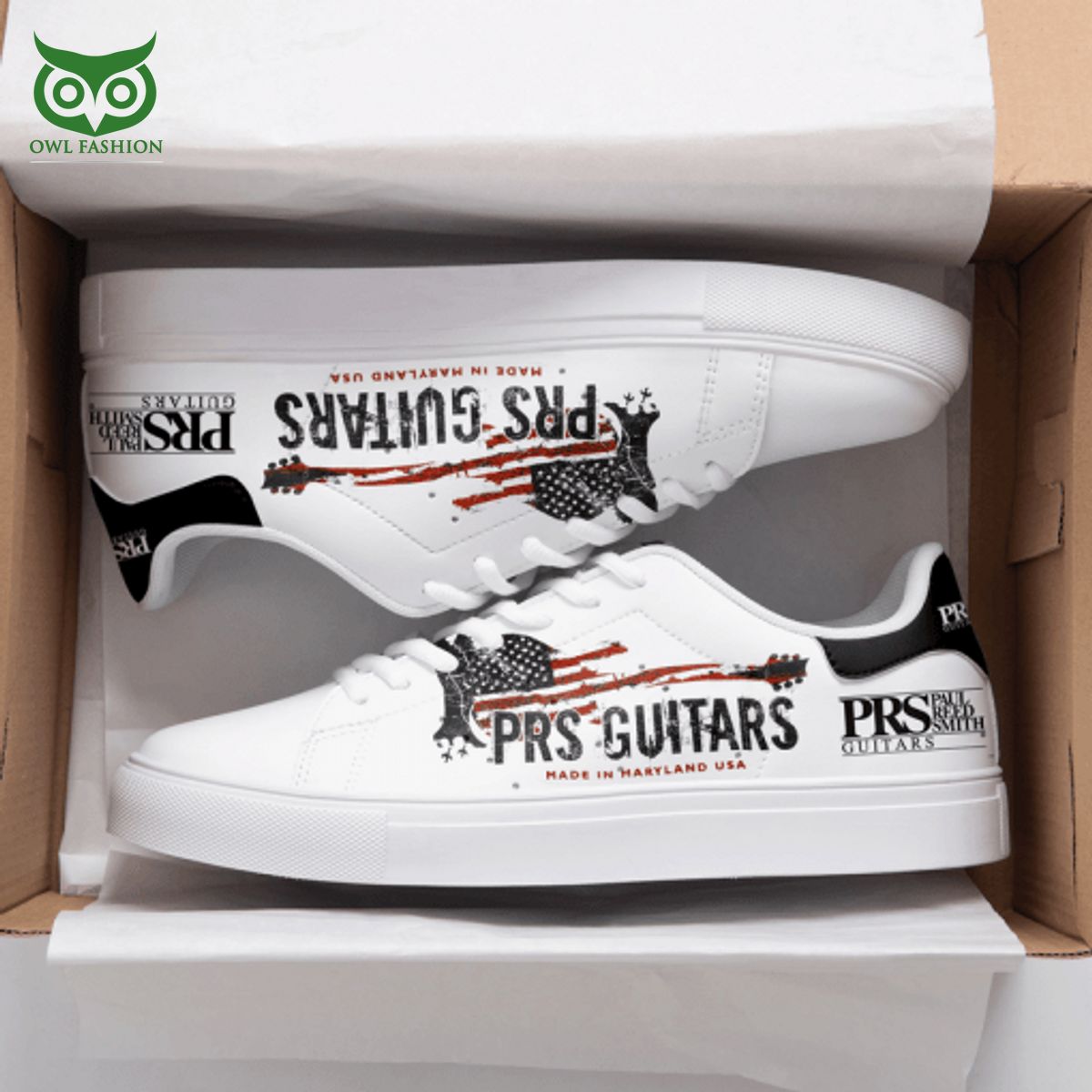 JWFancy Prs Guitar Maryland USA Skate Stan Shoes Sneakes For Men And Women