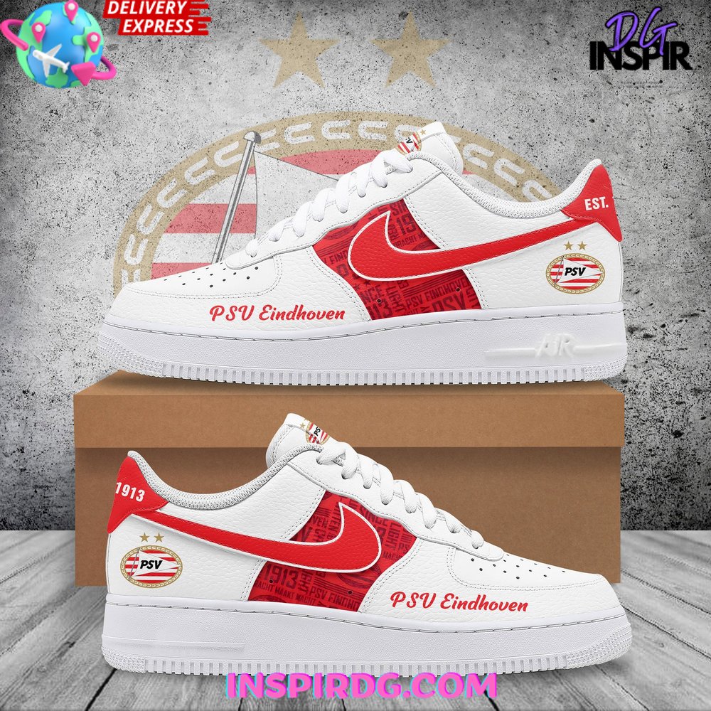 JWFancy PSV Eindhoven Air Low-Top Sneakers Shoes For Men And Women
