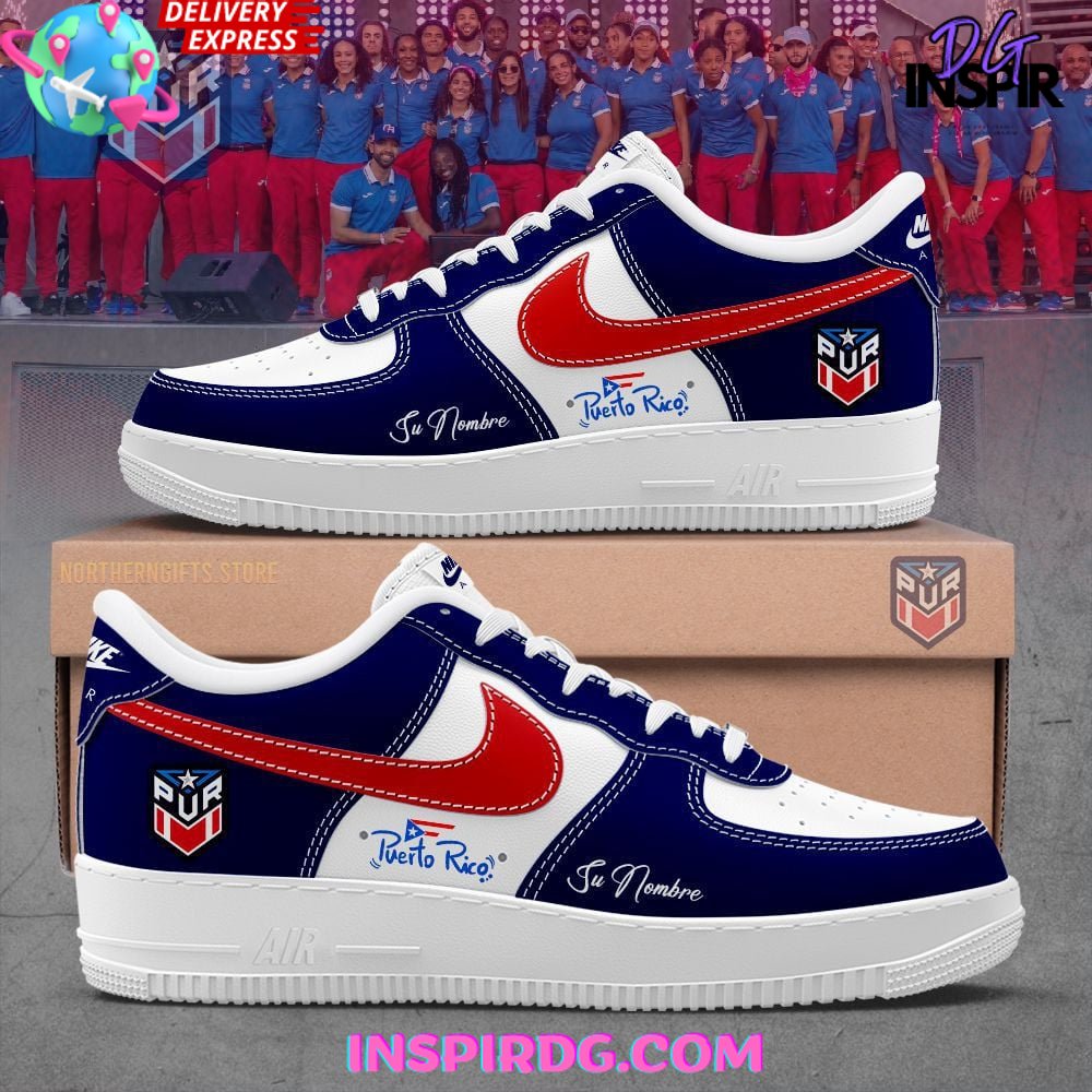 JWFancy Puerto Rico Air Low-Top Sneakers Shoes For Men And Women