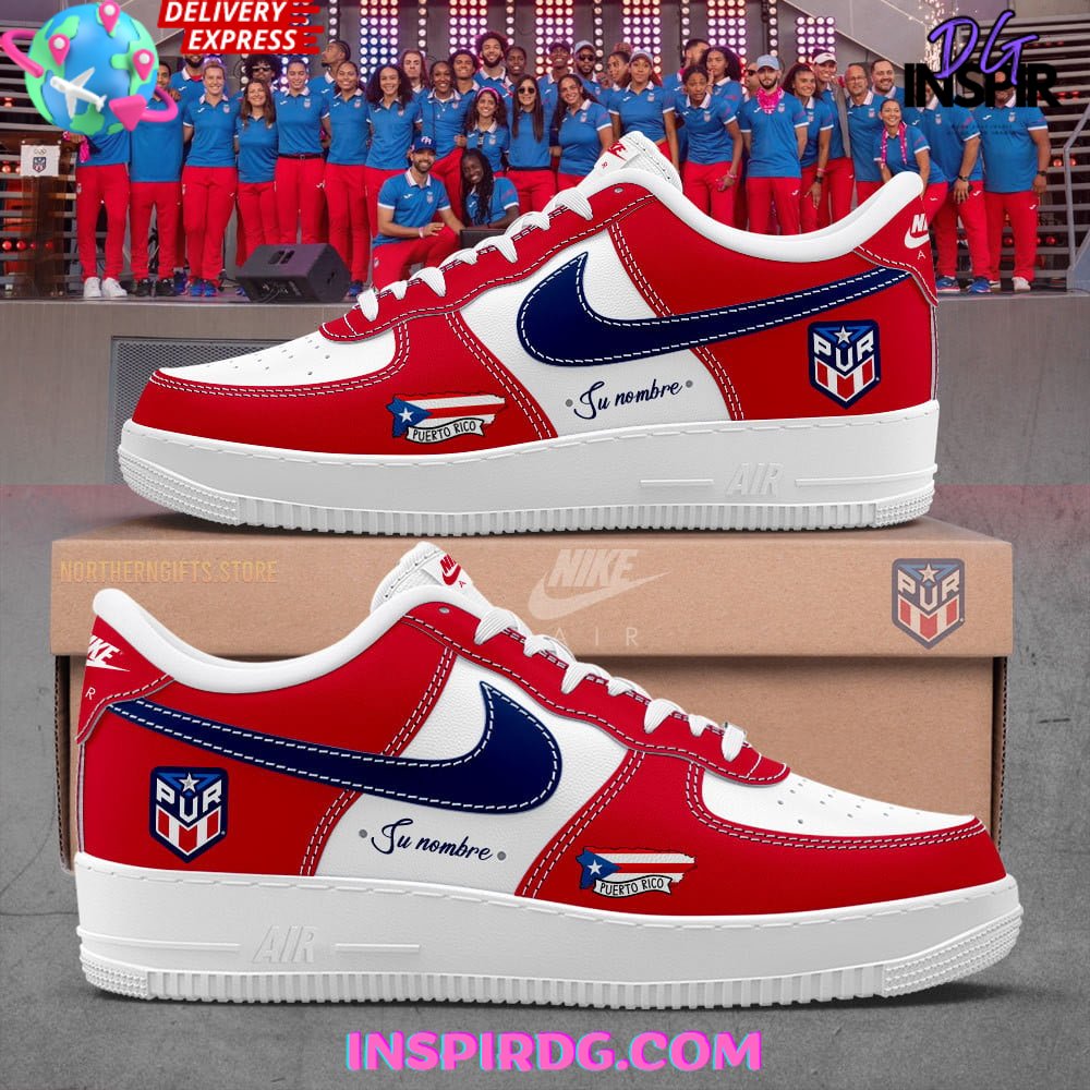 JWFancy Puerto Rico Basketball Air Low-Top Sneakers Shoes For Men And Women
