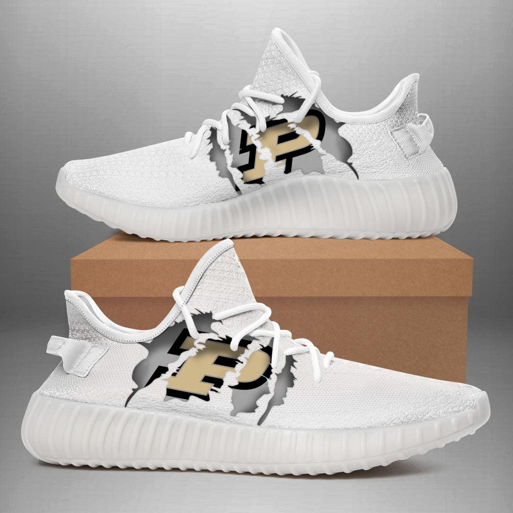 JWFancy Purdue Boilermakers Yeezy Boost Shoes For Men And Women