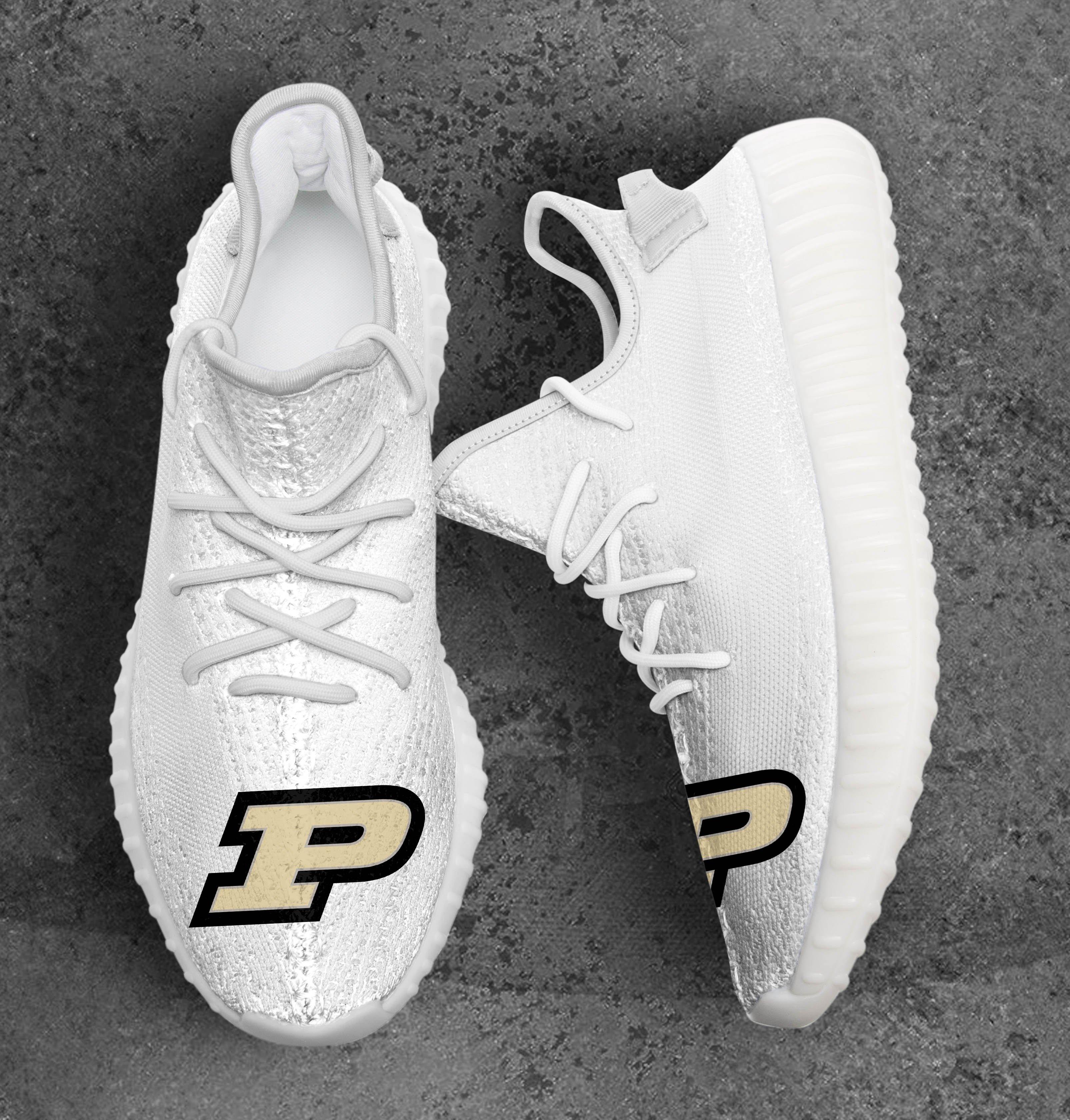 JWFancy Purdue Boilermakers Yeezy Boost Shoes For Men And Women