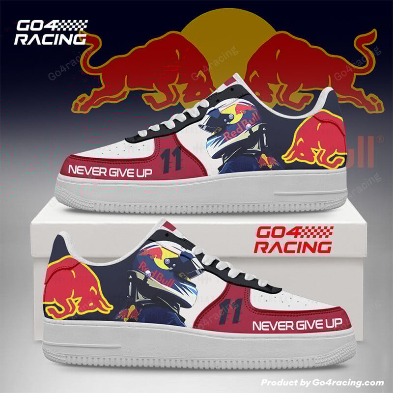 JWFancy Race Red Bull Formula Air Low-Top Sneakers Shoes For Men And Women