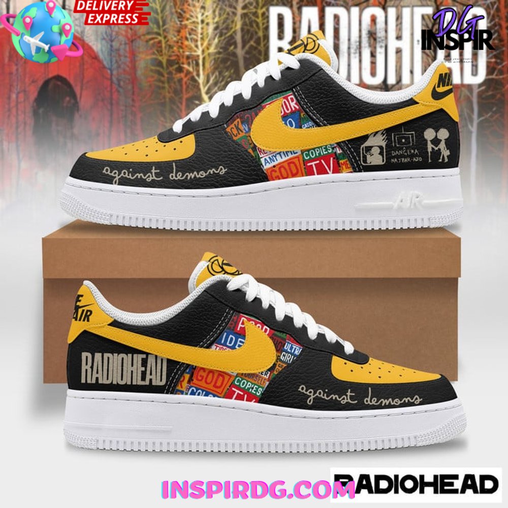 JWFancy Radiohead Air Low-Top Sneakers Shoes For Men And Women