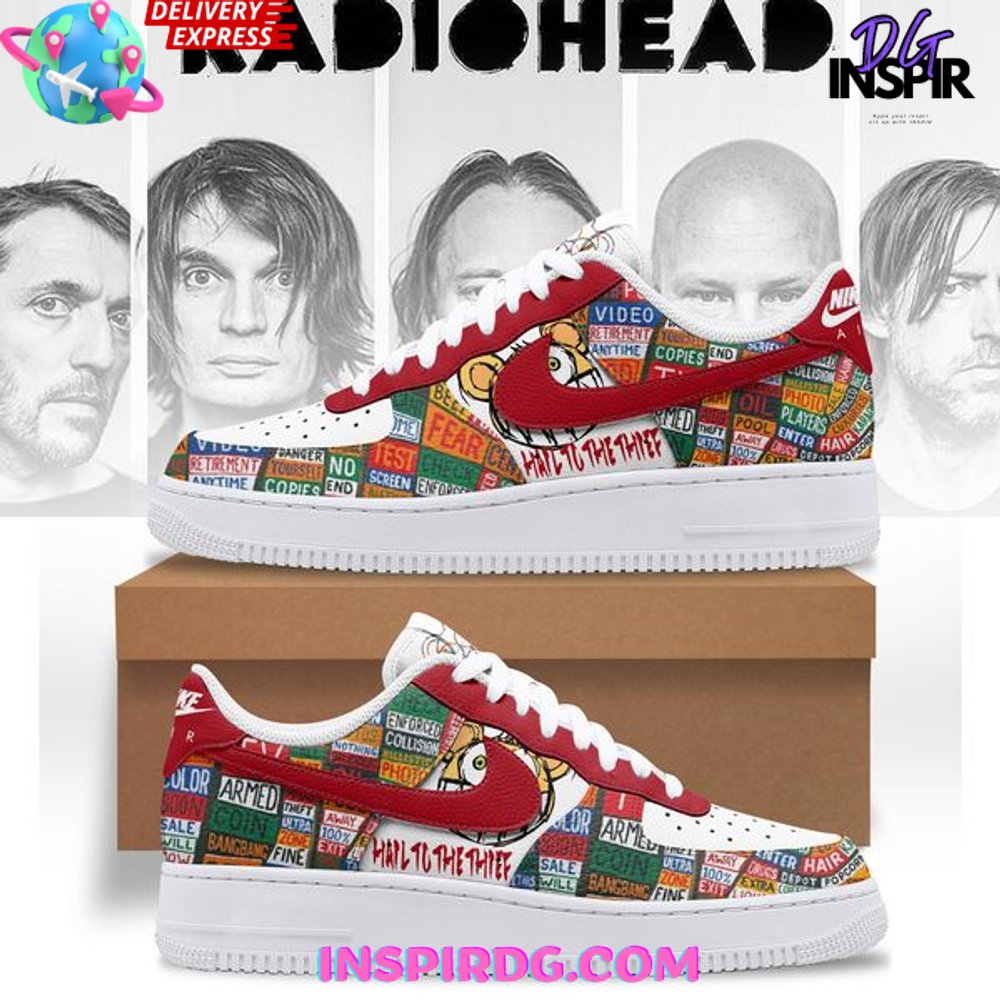 JWFancy Radiohead Air Low-Top Sneakers Shoes For Men And Women