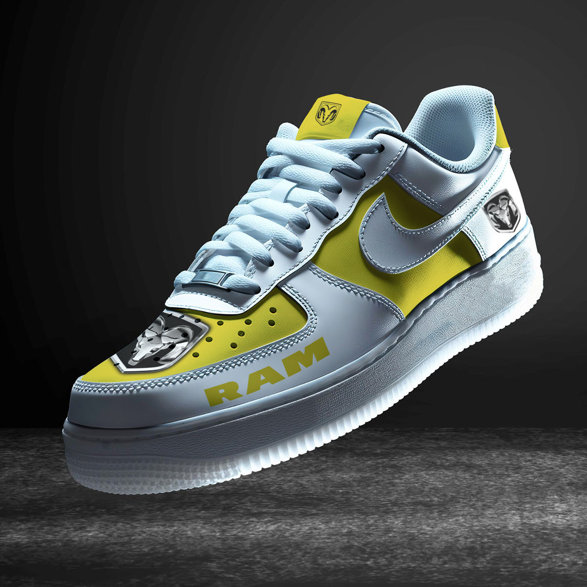 JWFancy Ram Truck Air Low-Top Sneakers Shoes For Men And Women