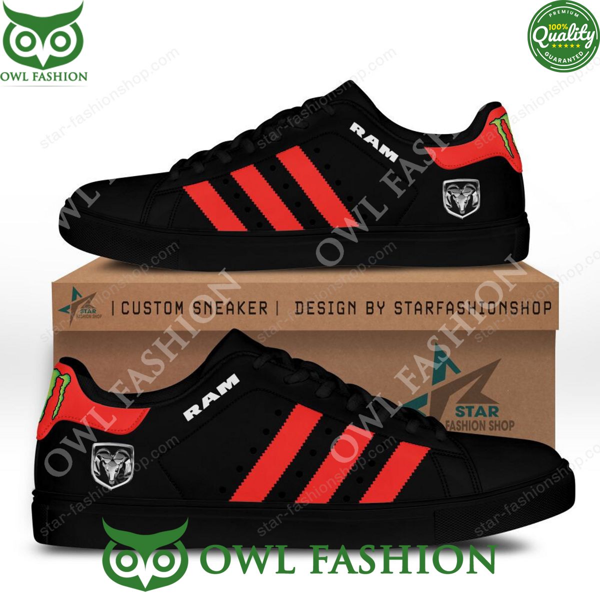 JWFancy Ram Truck Skate Stan Shoes Sneakes For Men And Women