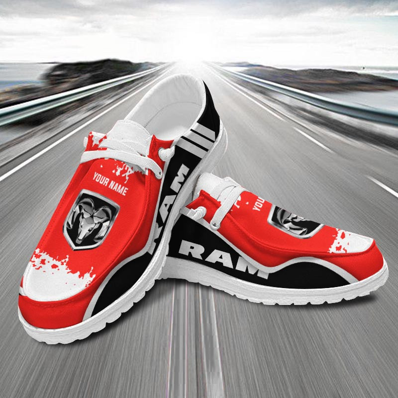 JWFancy Ram trucks Hey Dude Shoes Wally Men's Lace Up Loafers Comfortable For Men And Women