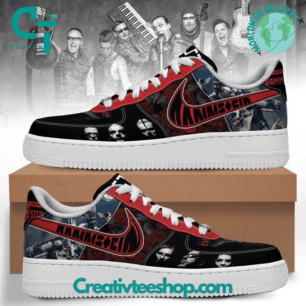 JWFancy Rammstein Air Low-Top Sneakers Shoes For Men And Women