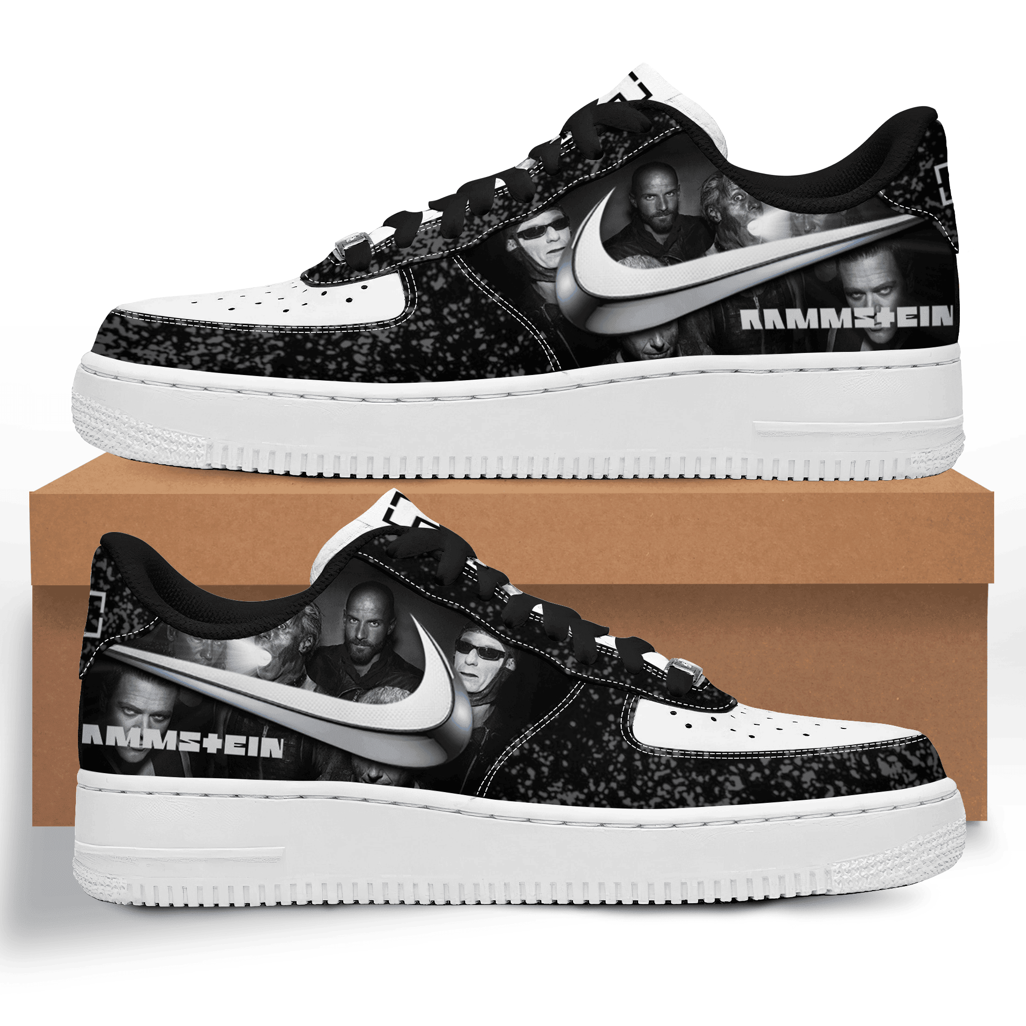 JWFancy Rammstein Air Low-Top Sneakers Shoes For Men And Women