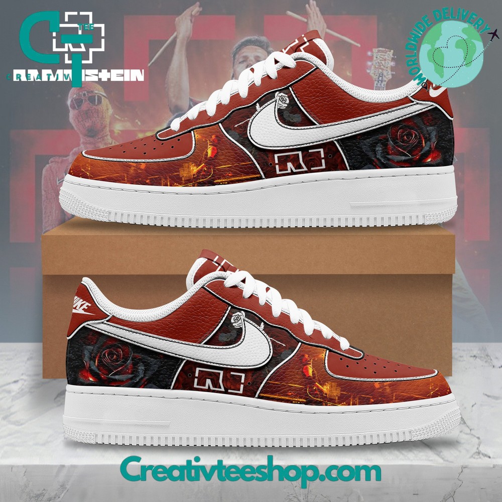 JWFancy Rammstein Band Air Low-Top Sneakers Shoes For Men And Women