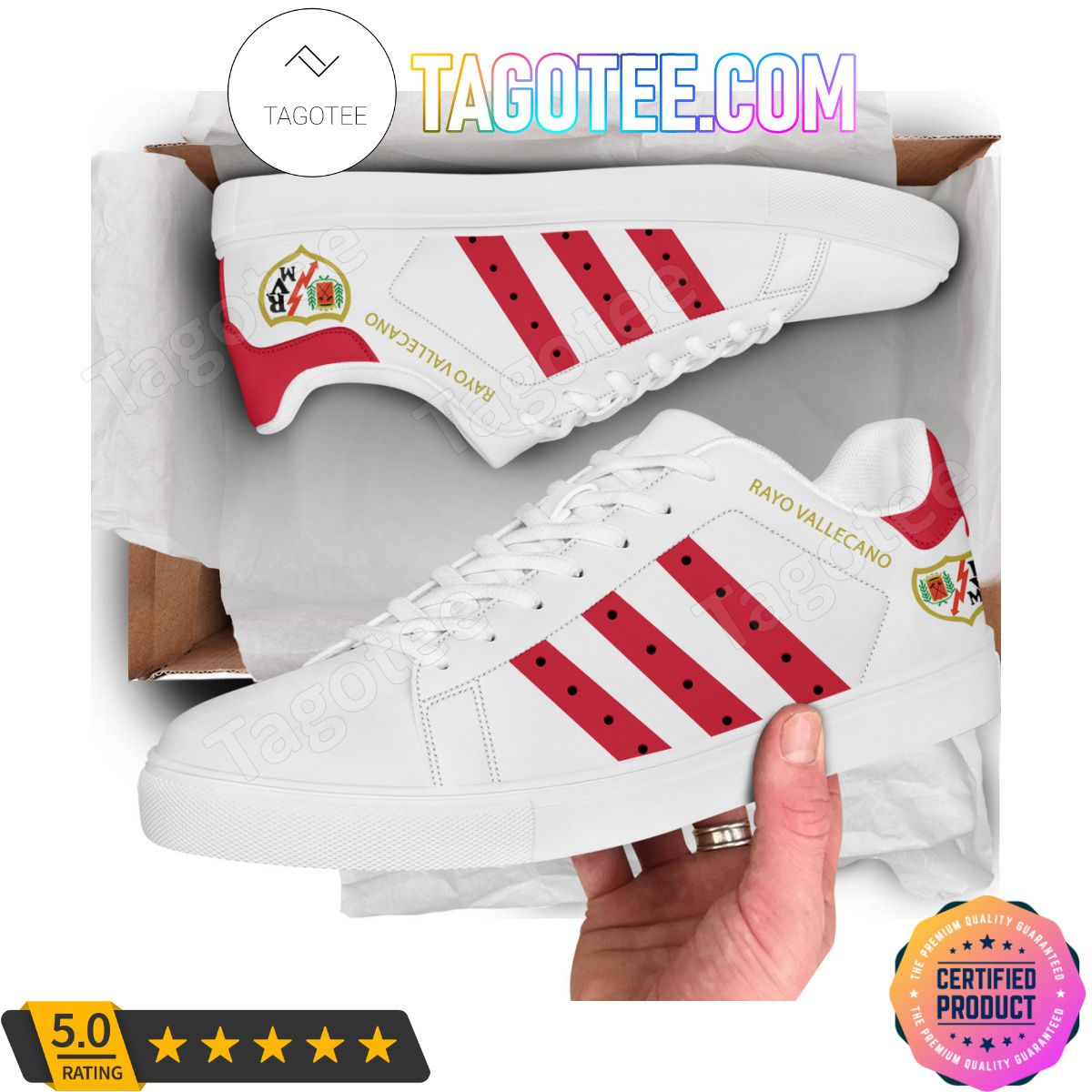 JWFancy Rayo Vallecano Skate Stan Shoes Sneakes For Men And Women