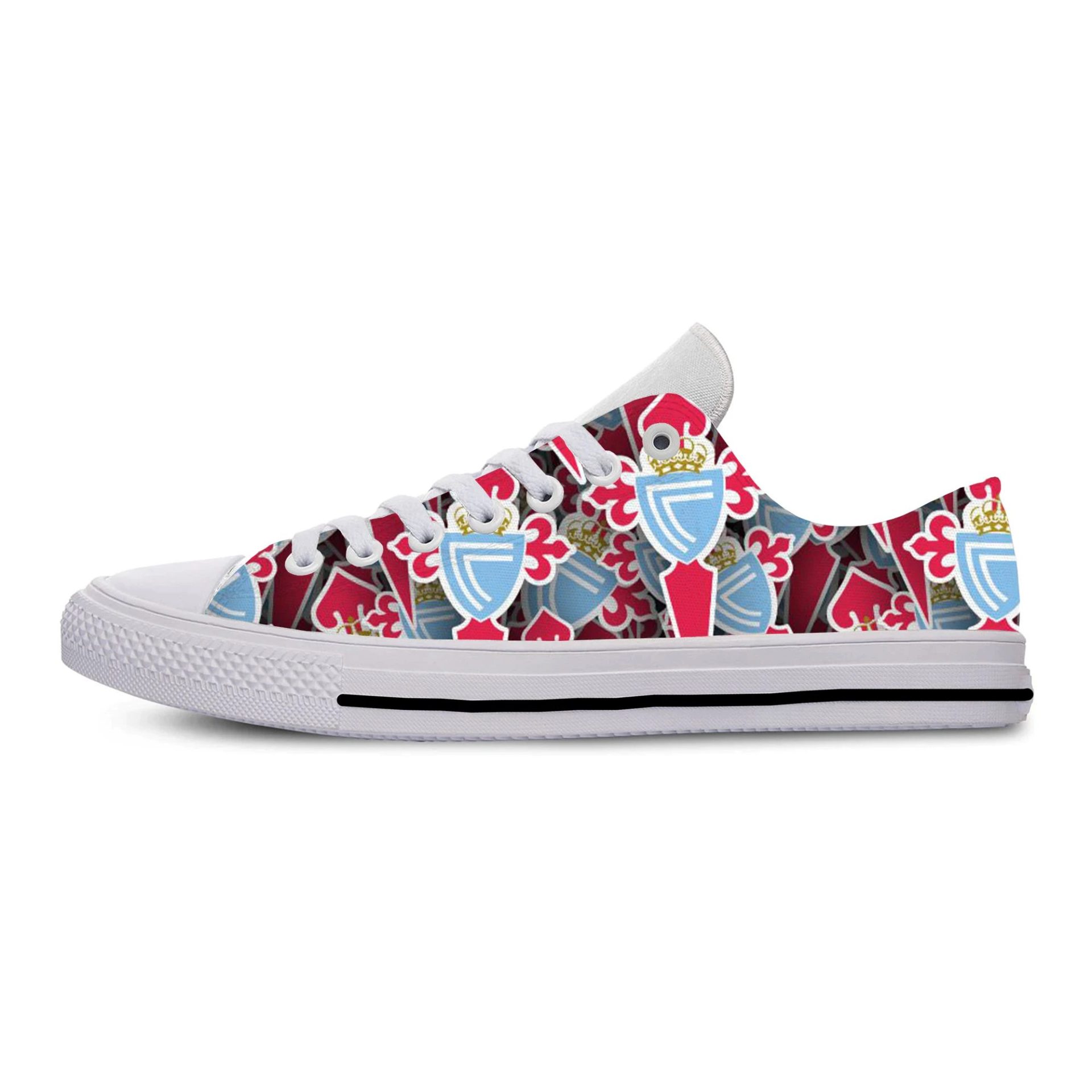 JWFancy RC Celta de Vigo Low Top Canvas Sneakers Shoes For Men And Women