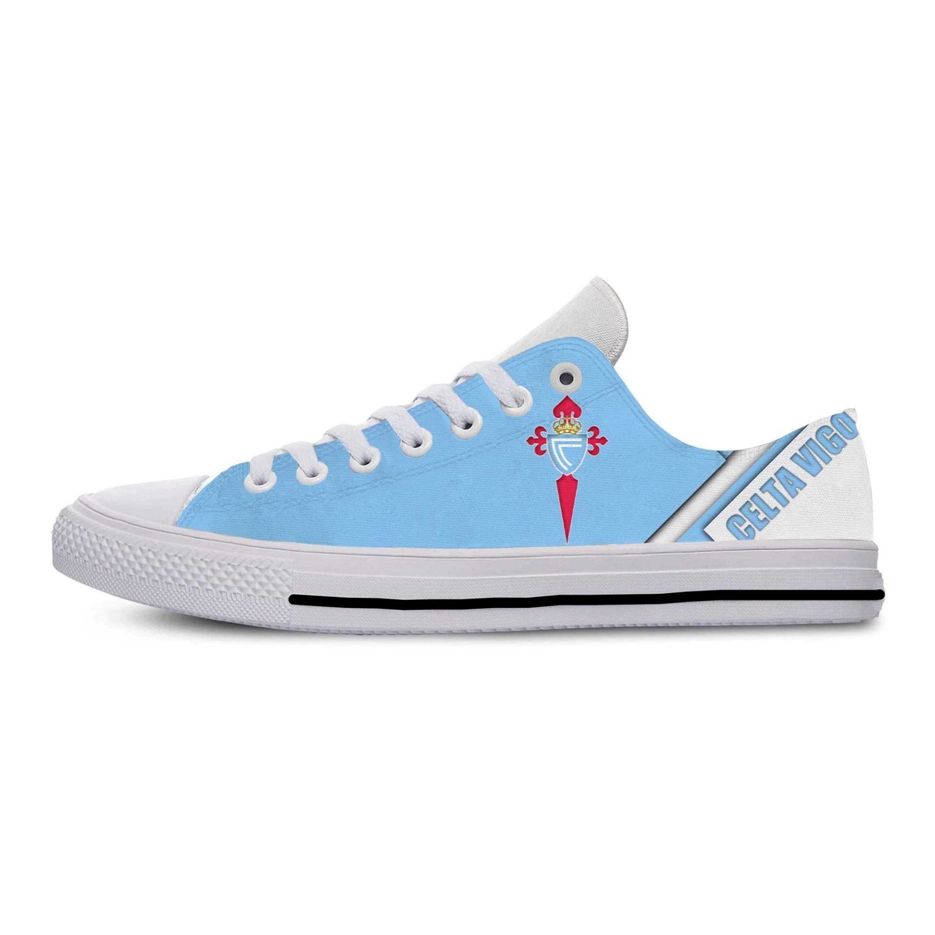 JWFancy RC Celta de Vigo Low Top Canvas Sneakers Shoes For Men And Women