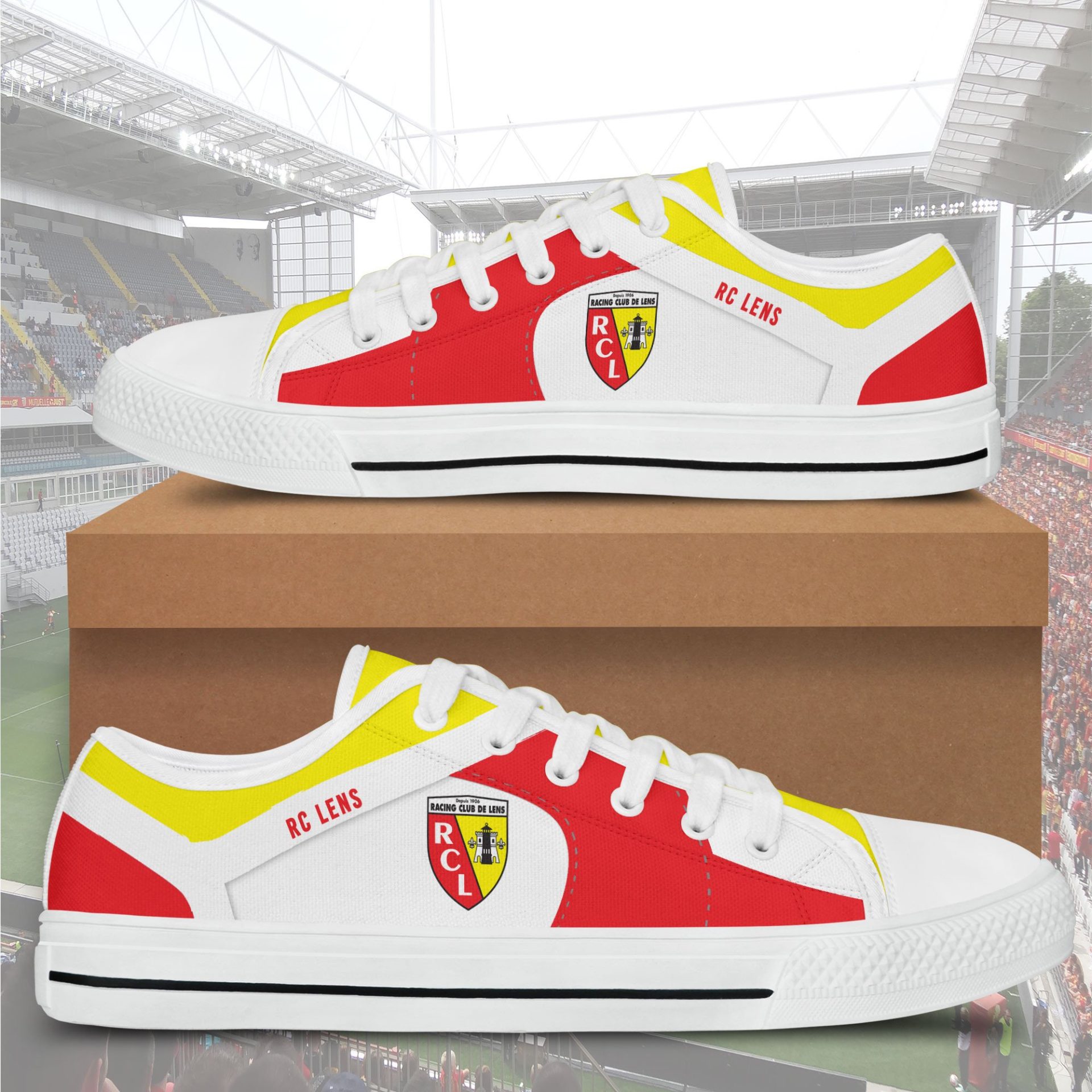 JWFancy RC Lens Low Top Canvas Sneakers Shoes For Men And Women