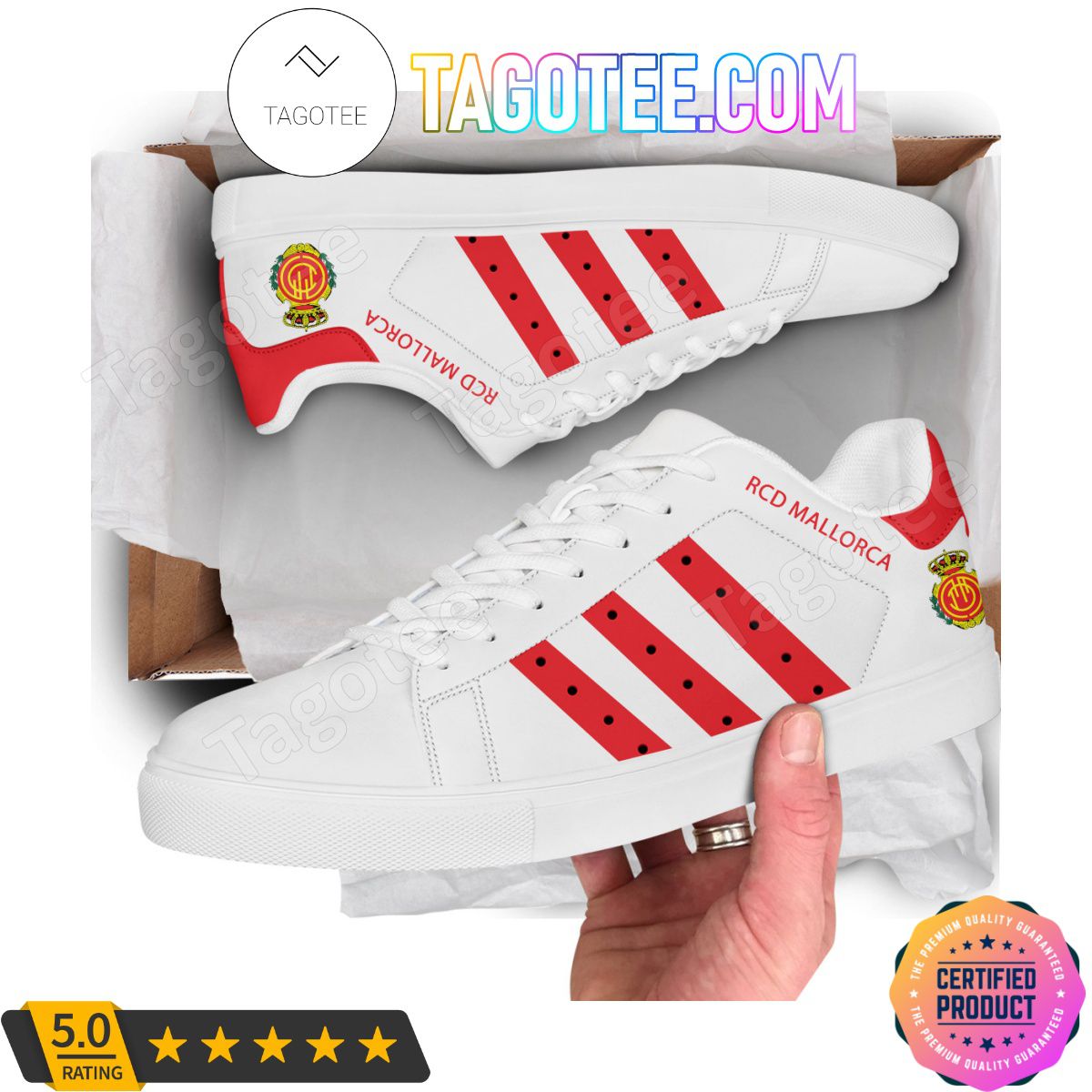 JWFancy RCD Mallorca Skate Stan Shoes Sneakes For Men And Women