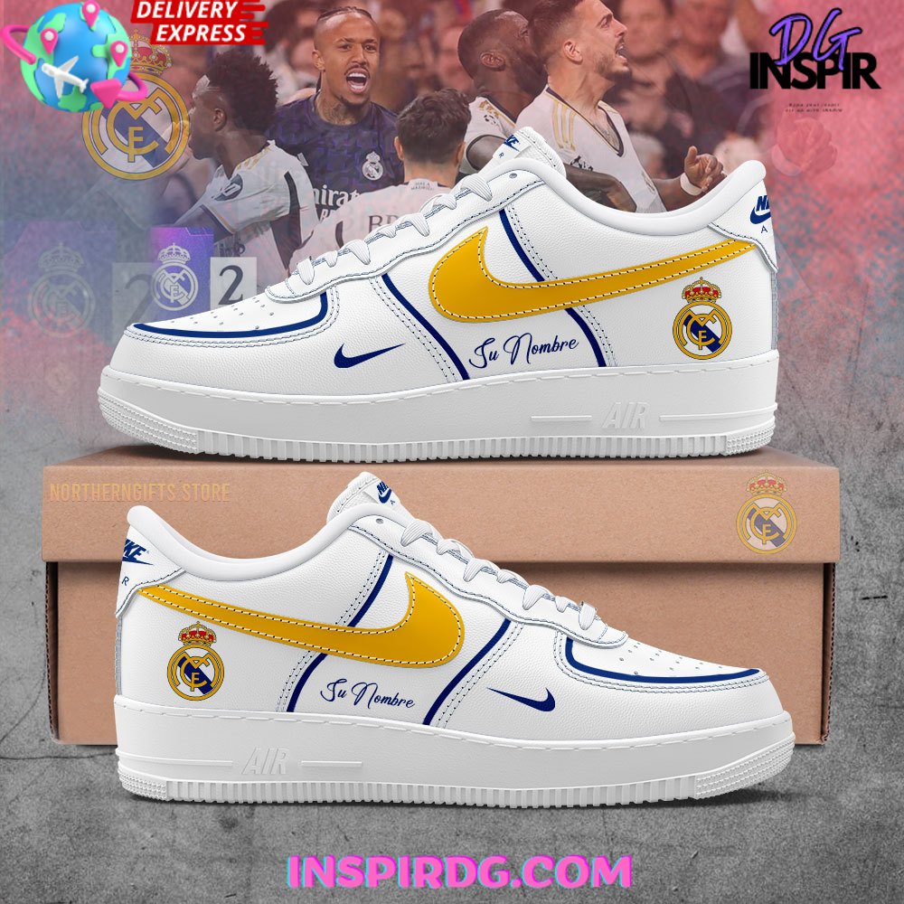 JWFancy Real Madrid Air Low-Top Sneakers Shoes For Men And Women
