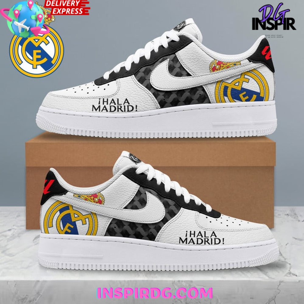 JWFancy Real Madrid Air Low-Top Sneakers Shoes For Men And Women