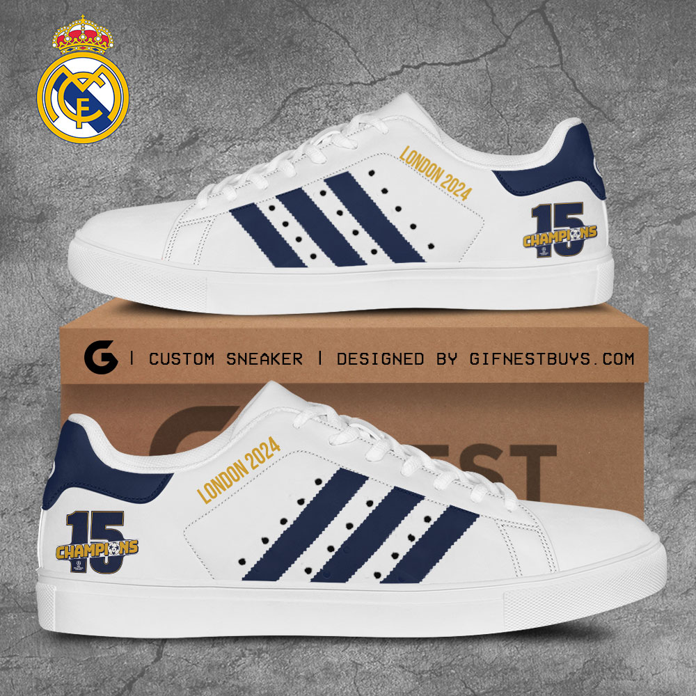JWFancy Real Madrid CF Skate Stan Shoes Sneakes For Men And Women
