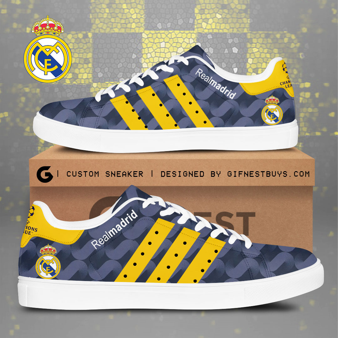 JWFancy Real Madrid CF Skate Stan Shoes Sneakes For Men And Women