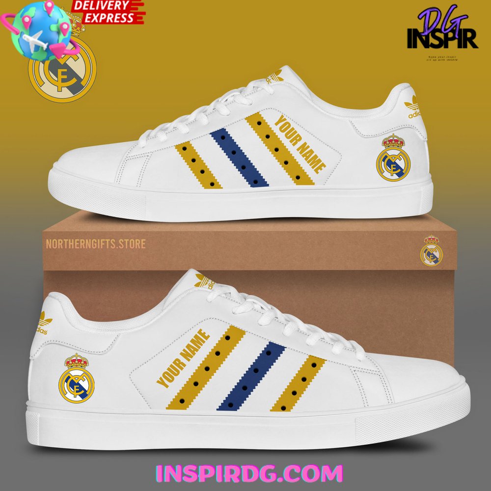 JWFancy Real Madrid Skate Stan Shoes Sneakes For Men And Women