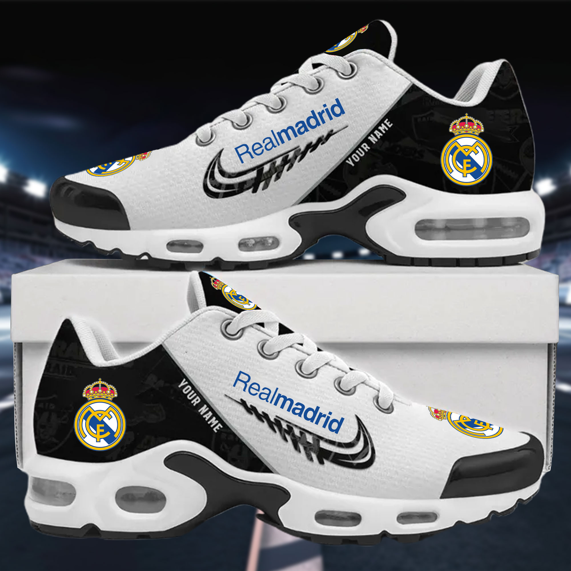 JWFancy Real Madrid TN Shoes Sneakers For Men And Women