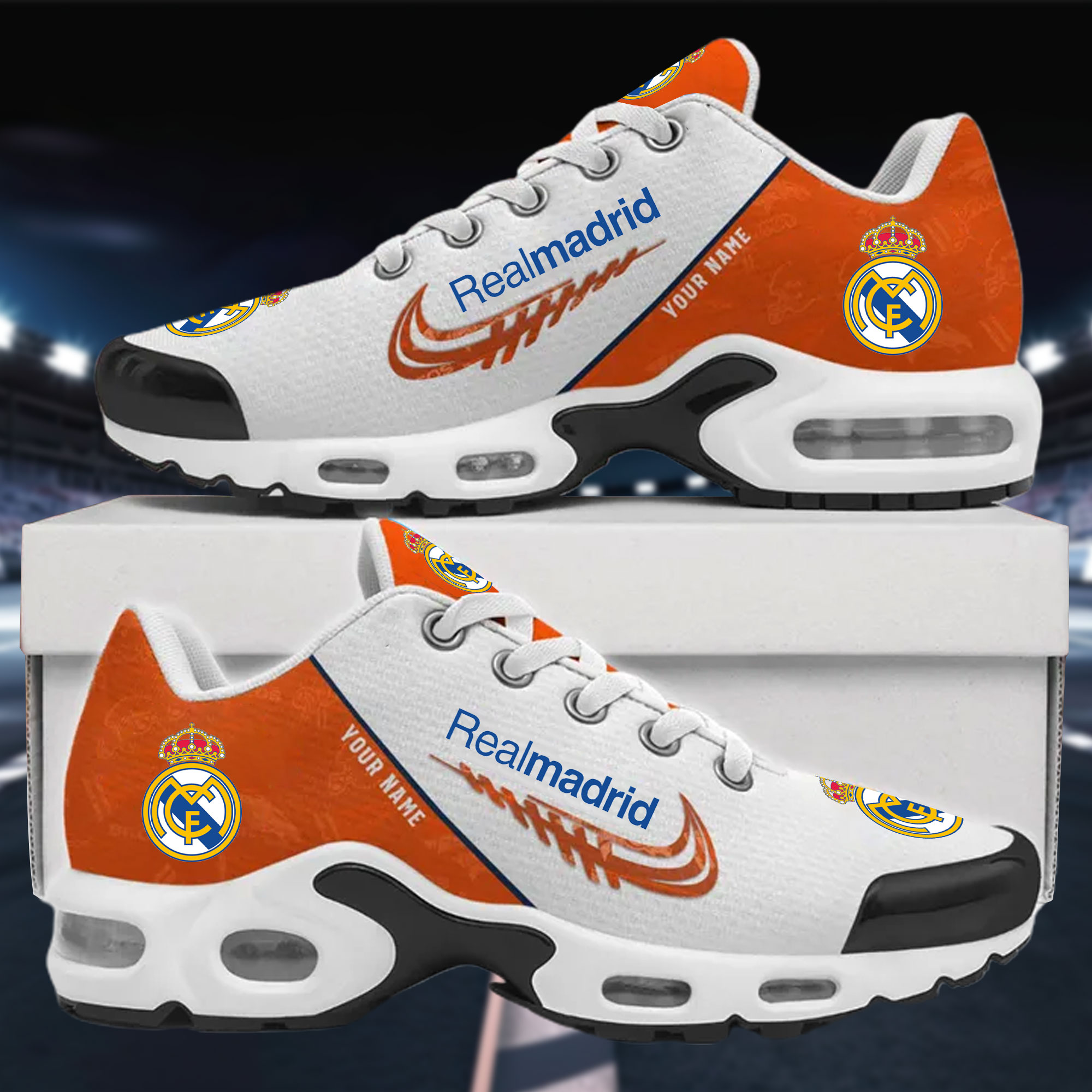 JWFancy Real Madrid TN Shoes Sneakers For Men And Women