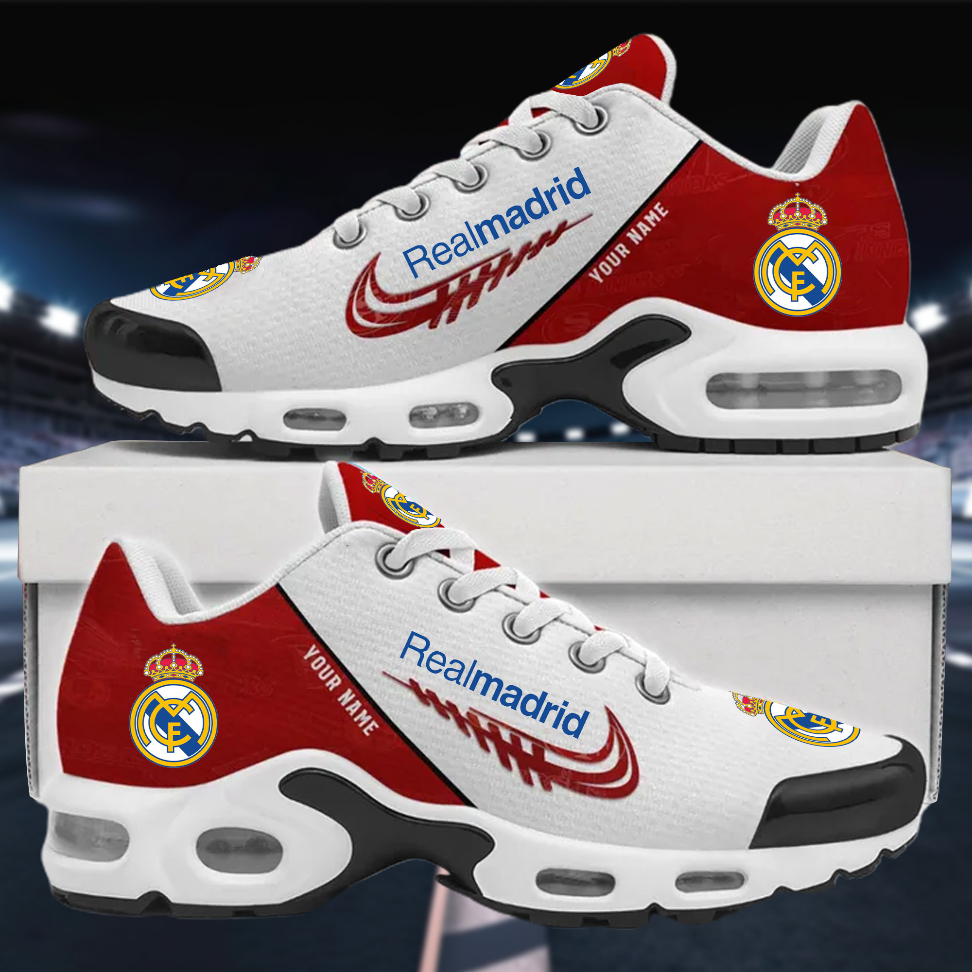 JWFancy Real Madrid TN Shoes Sneakers For Men And Women