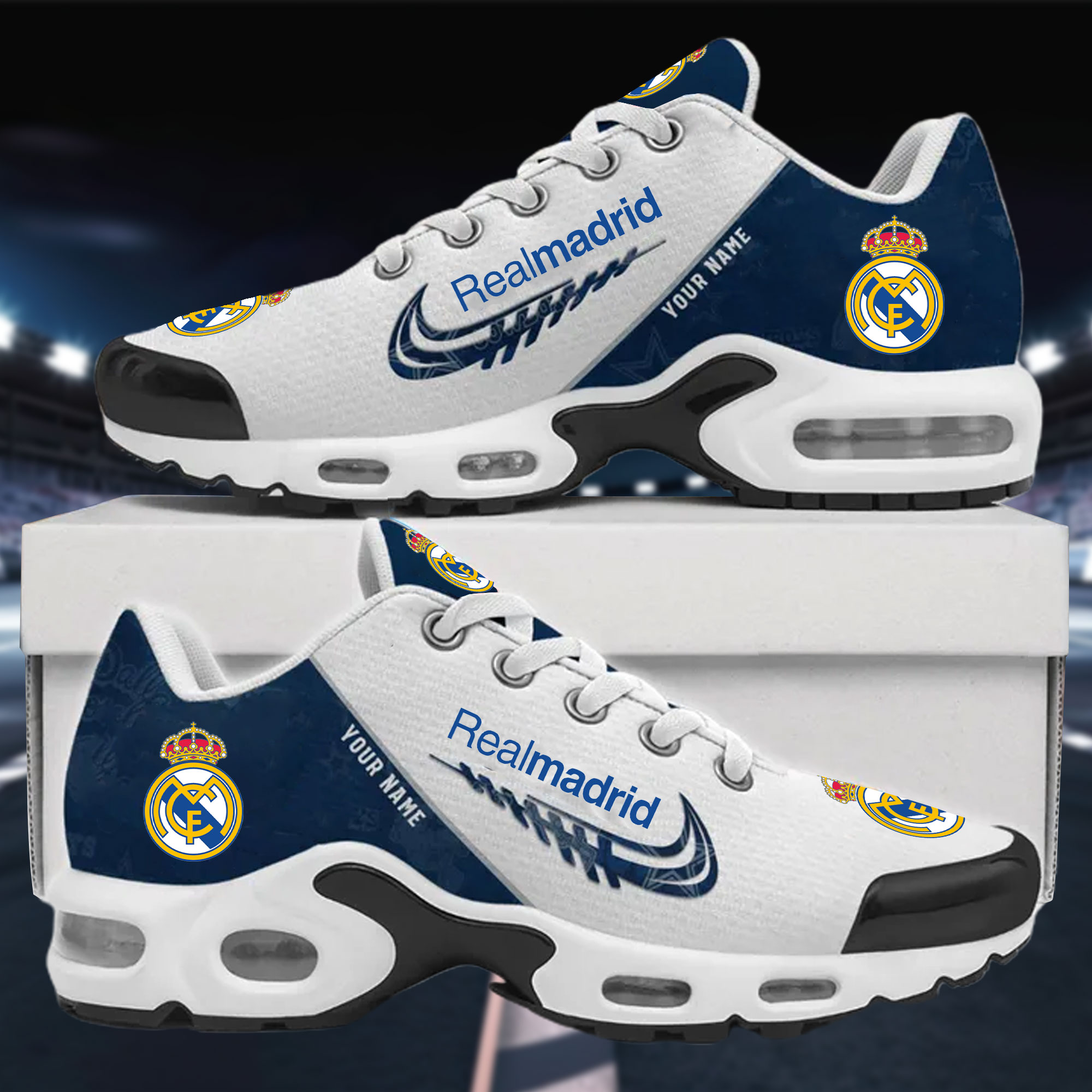 JWFancy Real Madrid TN Shoes Sneakers For Men And Women