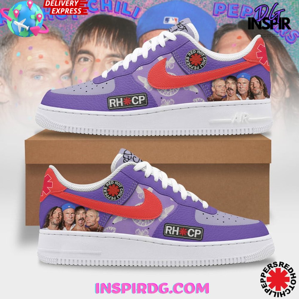JWFancy Red Hot Chili Peppers Air Low-Top Sneakers Shoes For Men And Women