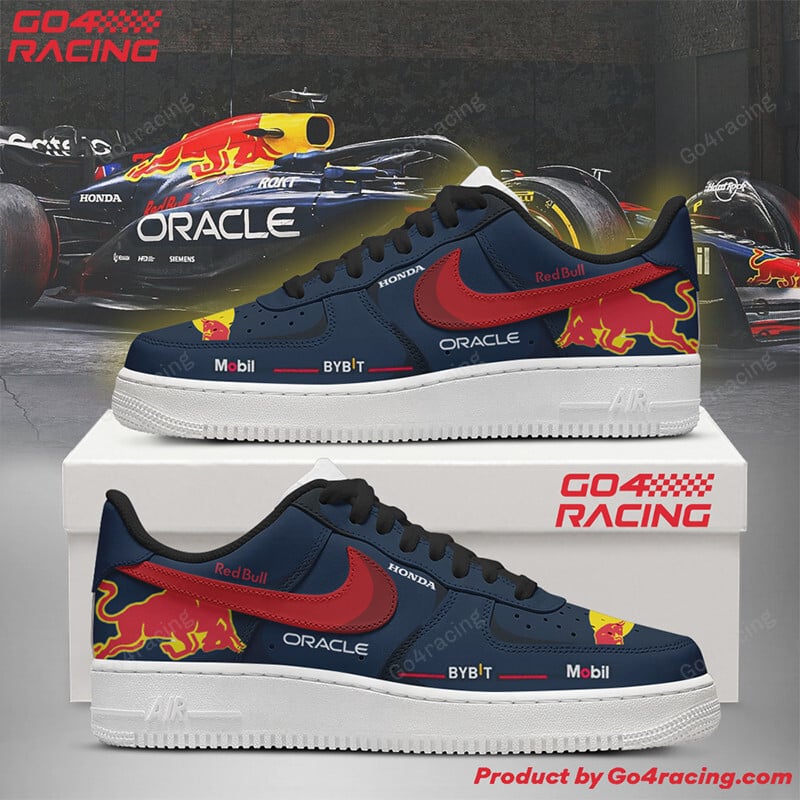 JWFancy Redbull Formula Air Low-Top Sneakers Shoes For Men And Women