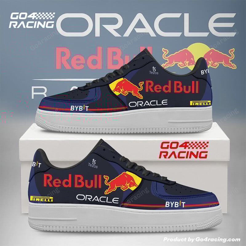 JWFancy Redbull Formula Air Low-Top Sneakers Shoes For Men And Women
