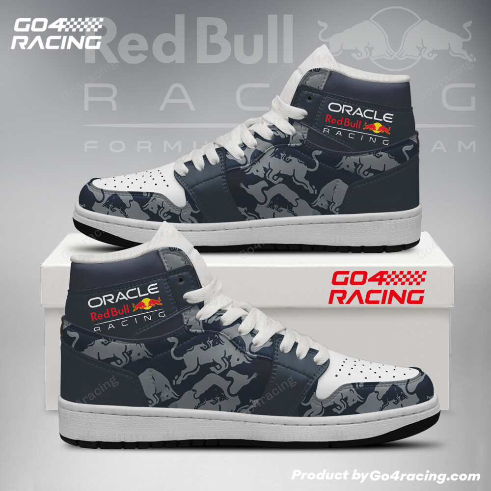 JWFancy Redbull Formula AJ1 High Sneakers Shoes For Men And Women