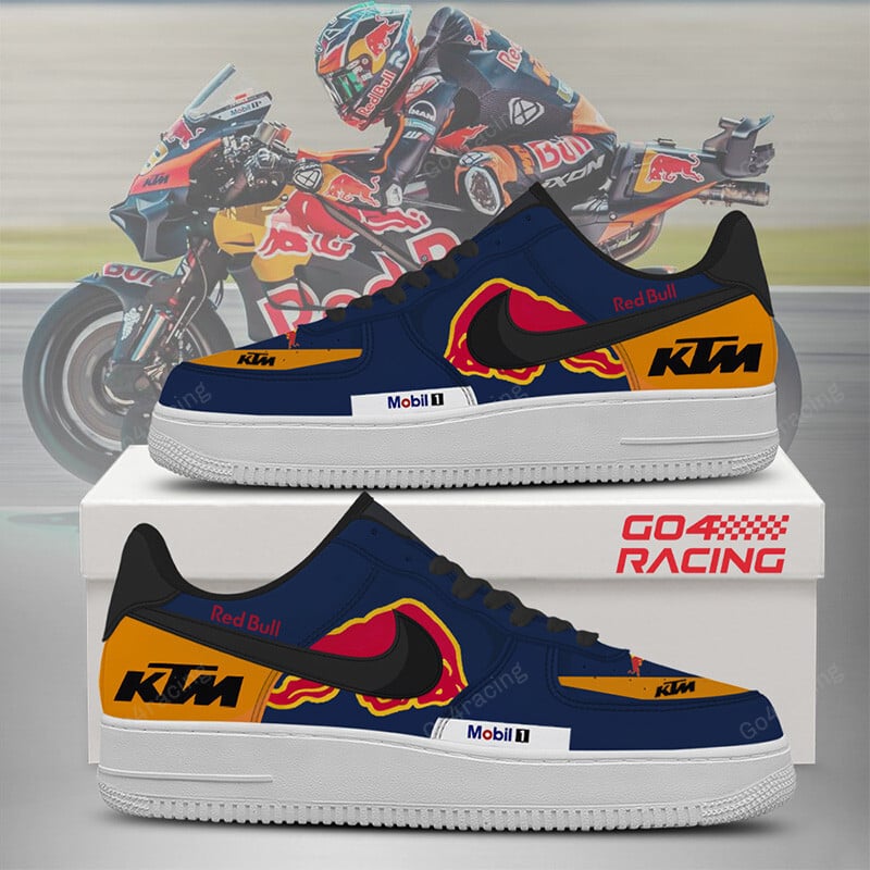 JWFancy Redbull KTM Factory Racing Air Low-Top Sneakers Shoes For Men And Women