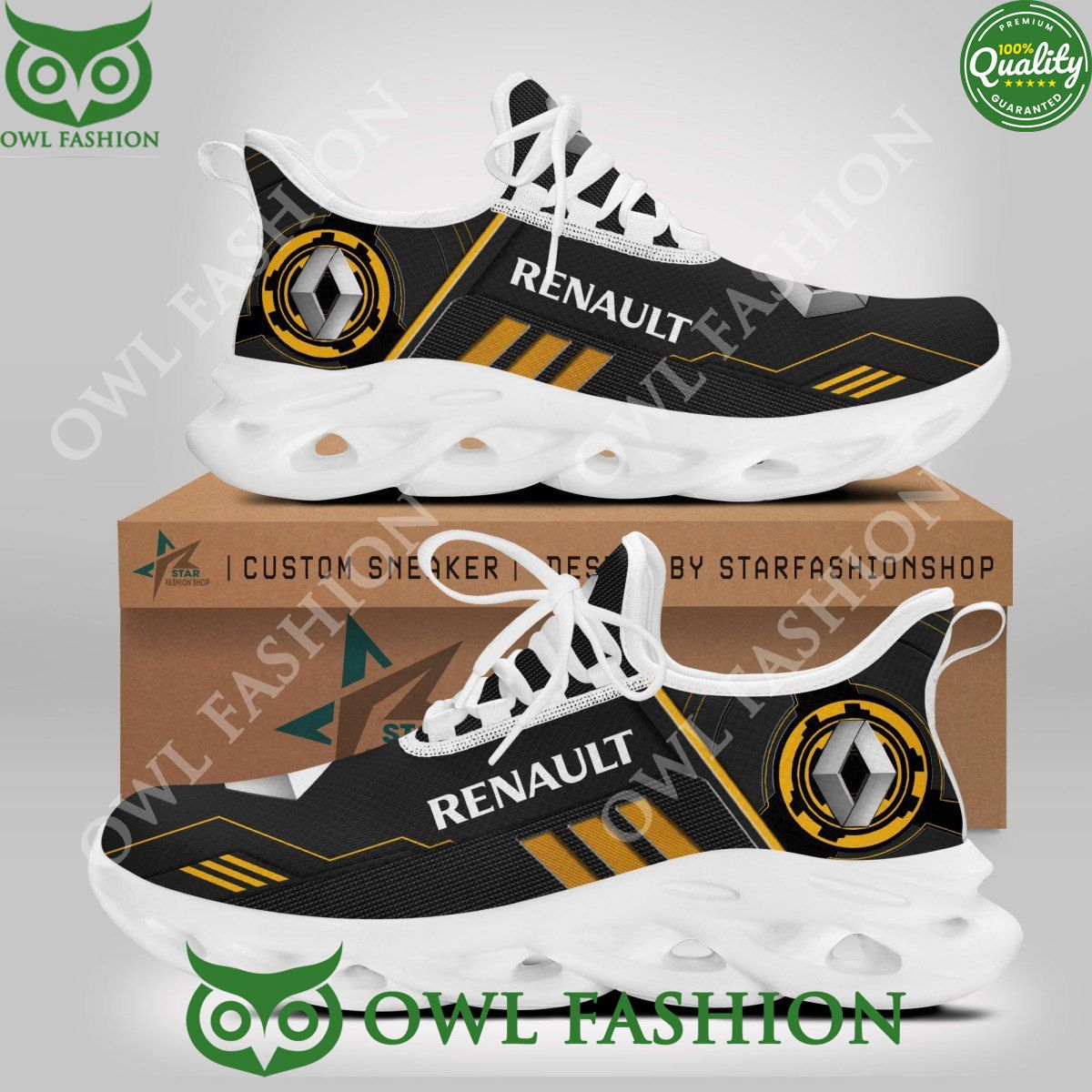 JWFancy Renault Car Max Soul Shoes Sneakers For Men And Women