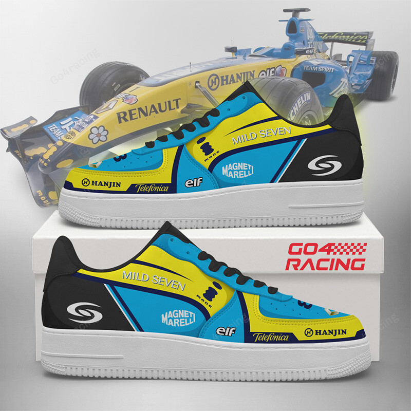 JWFancy Renault Formula Air Low-Top Sneakers Shoes For Men And Women